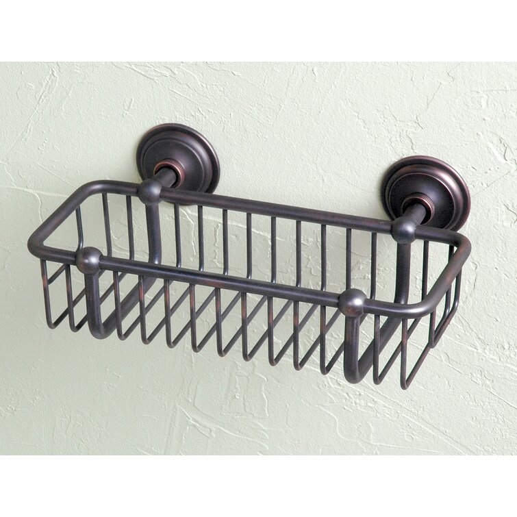 HASKO accessories Corner Shower Caddy with Suction Cup Shelf Black