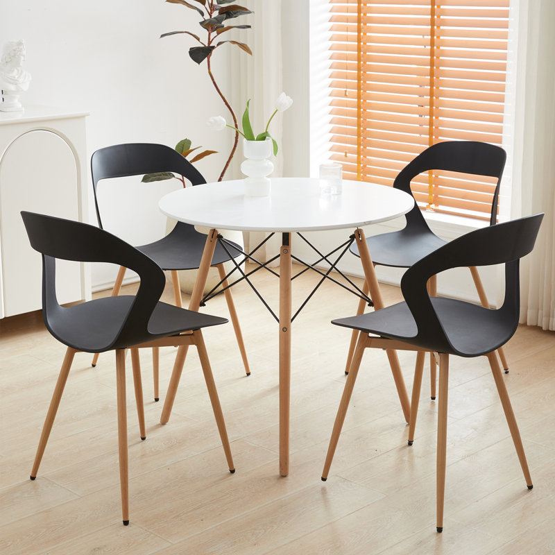 47.5cm H Side Chair in Black