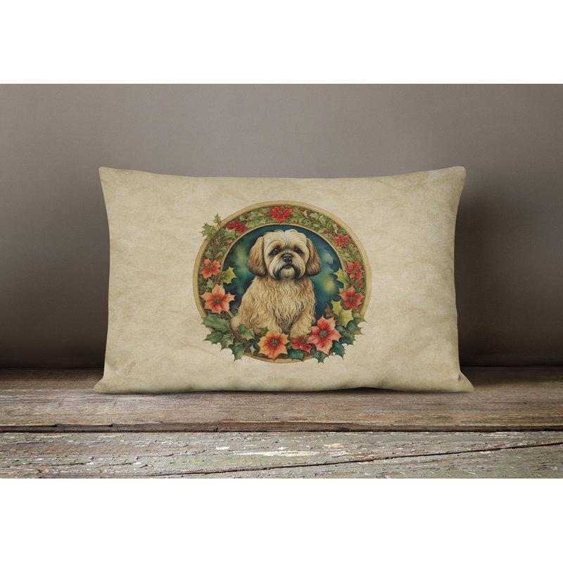 Coussin Christmas, 12 po x 16 po, Rectangulaire