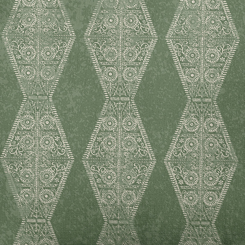 Housse de coussin d'extérieur carré HH Revival, H 18 po x l 18 po, Vert