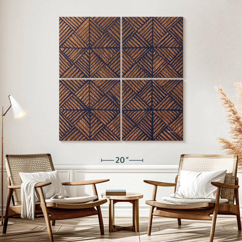 Copper Pattern, 57" H x 57" W