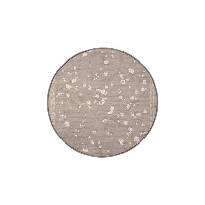 Machine Washable Gray Area Rug