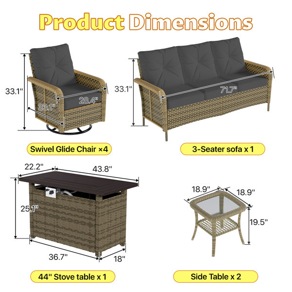 Dimensions du produit