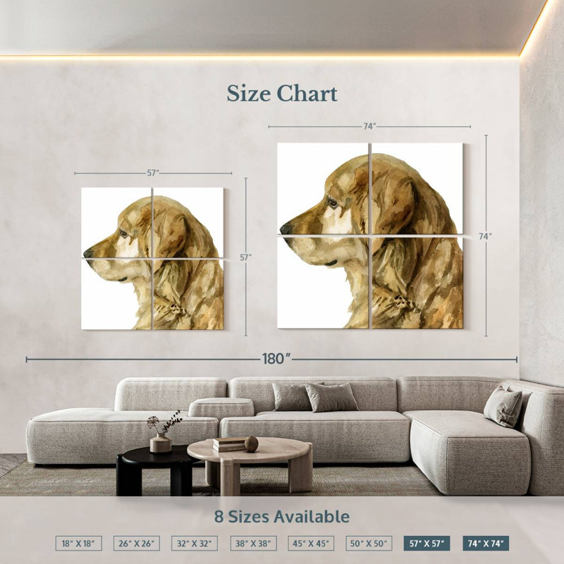 Brampt Pet Profile I, 57'' H x 57'' W