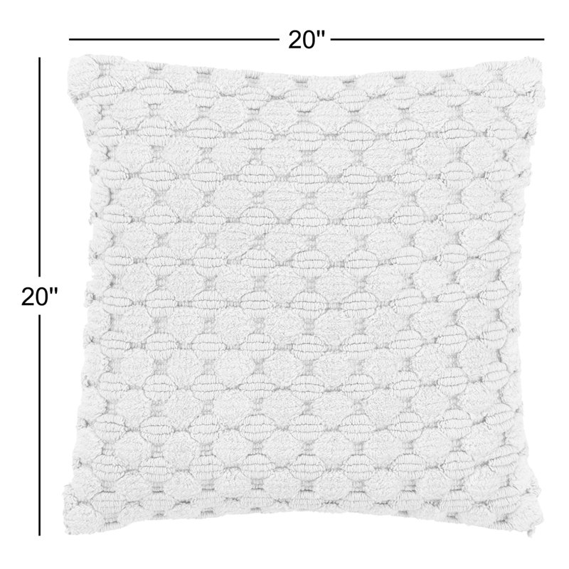Roya Cotton Throw Pillow, Green