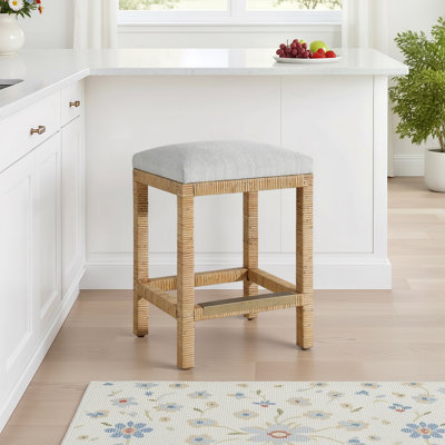 Camishia Rattan Counter Stool