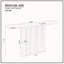 Console 66,93 "pour vestibule moderne-1932582165
