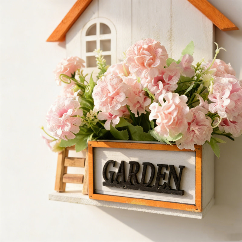 Wall-Mounted Artificial Flower