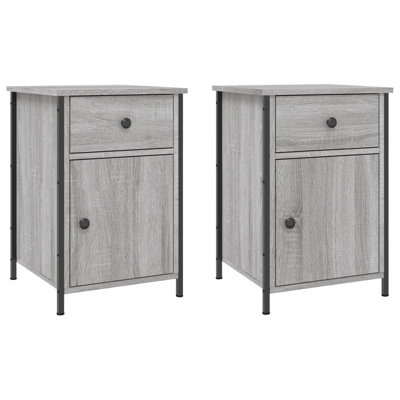 Maybritt 40cm W Iron Bedside Table