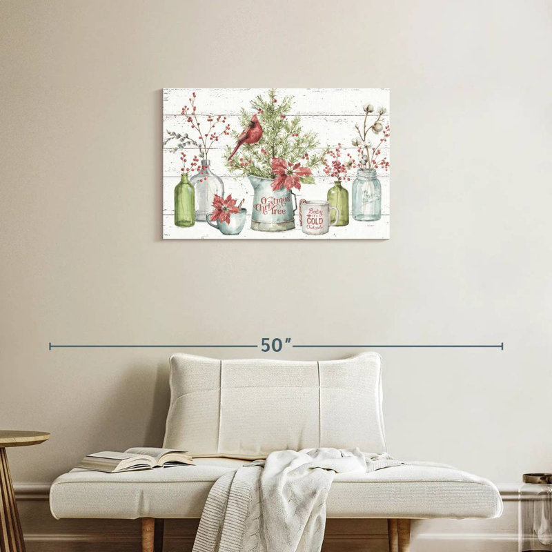 A Christmas Weekend I Shiplap, H 20 po x l 30 po