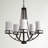Robie Five Light Chandelier from Generation Lighting -126337134-126319356-126319355
