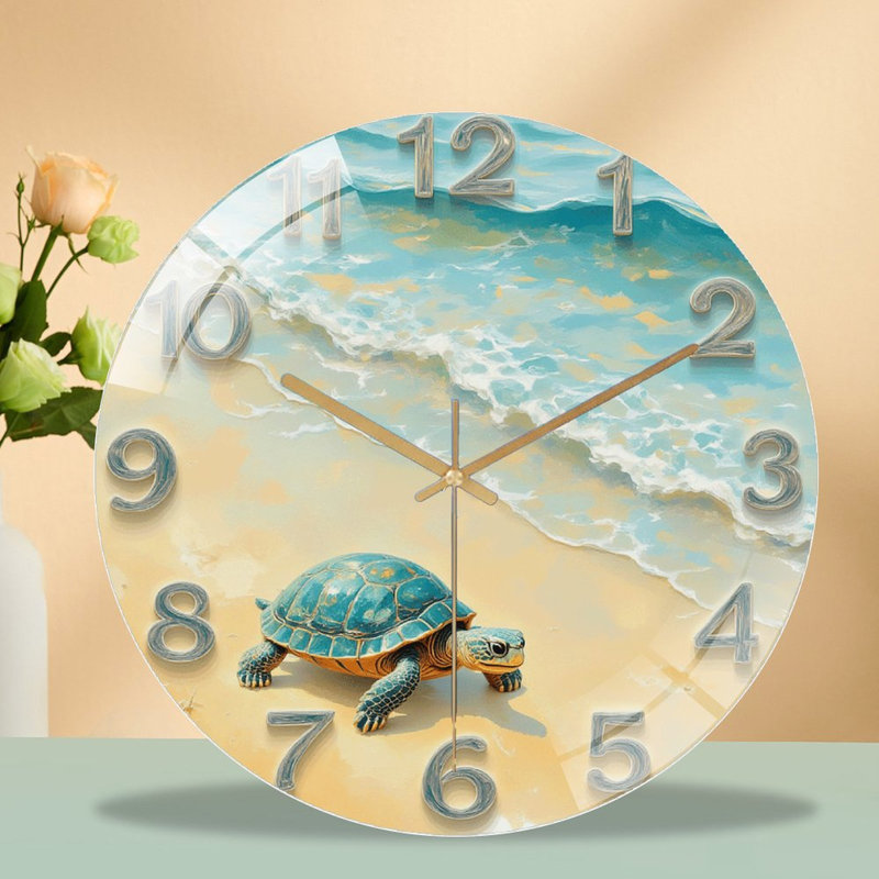 Horloge murale Turtle