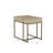 North Side Solid Wood Top End Table with Storage