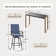 2 - Person Rectangular Outdoor Dining Set With Cushions