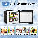 Portable 1.2 Cubic Feet  Upright Freezer with Adjustable Temperature Controls