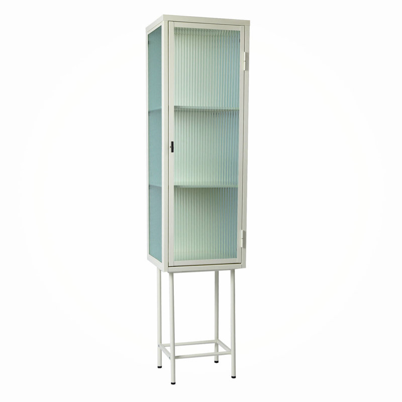 Armoire vitrée, Blanc