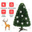 Lighted Artificial Pine Christmas Tree-560979522