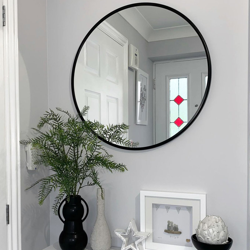Miroir de salle de bain 20 po Black, Black