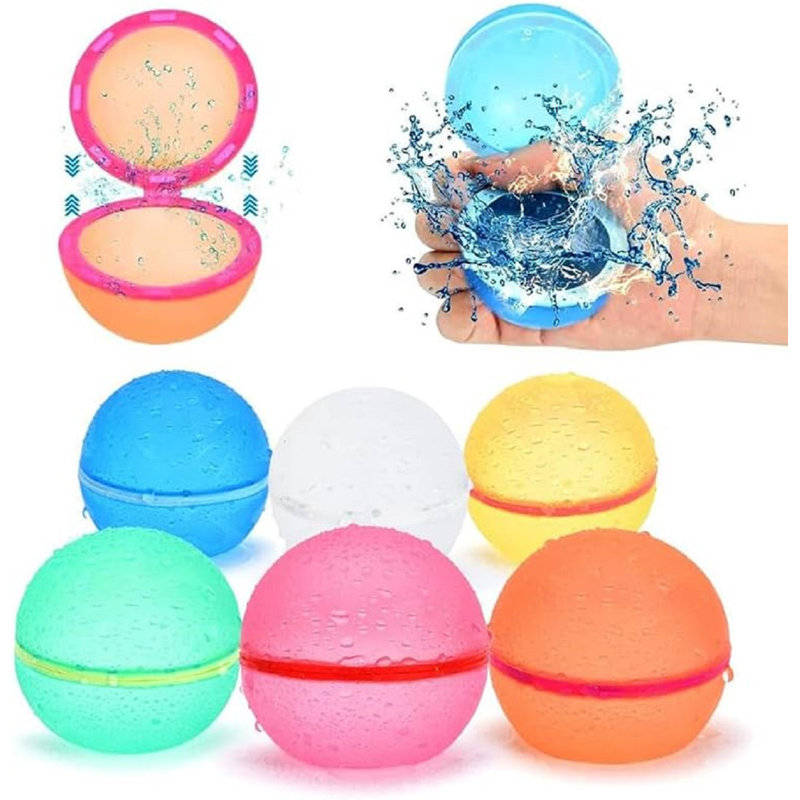 Paquet de 12 ballons d'eau réutilisables Waloo