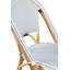 Chaise d'appoint bleue Aithen