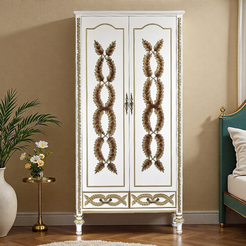 Garde-robe American Retro Country, Blanc