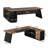78.7" L-shaped Executive Desk with File Cabinet, Large Office Desk with Storage-1960326286