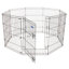 Panel Metal Exercise Pen With Door