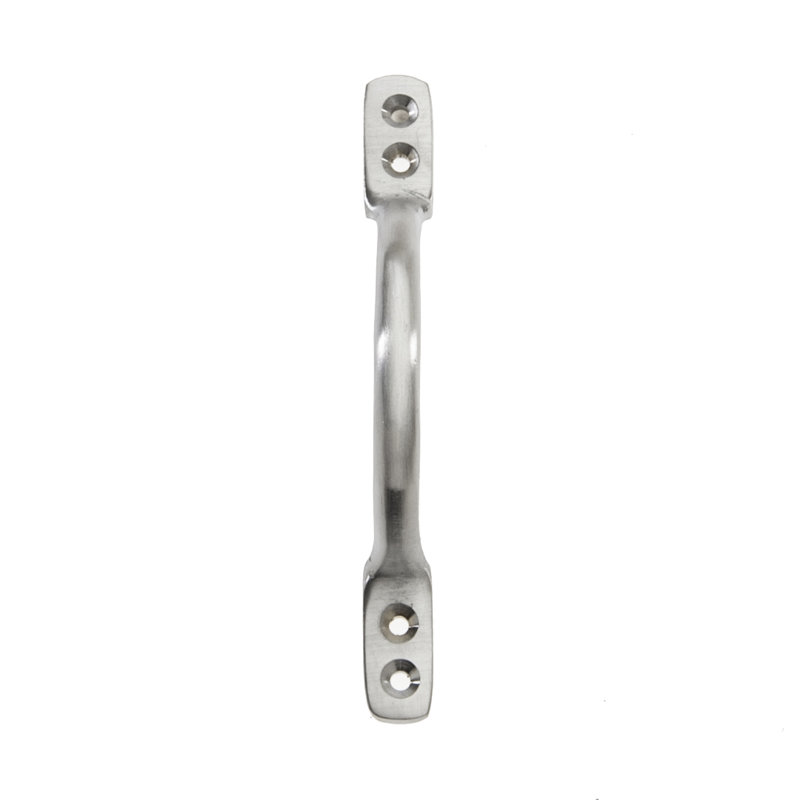 Najma Sash Arch Handle, Brushed Satin Chrome