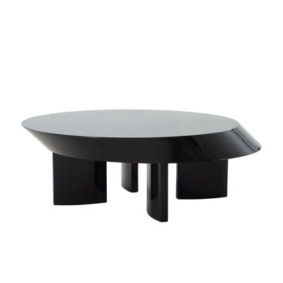 Table basse Rivano Design Shiny Black, l 43,7 po