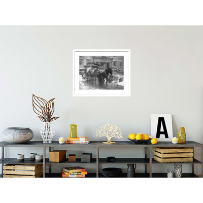 «The terminal» par Alfred Stieglitz, impression giclée sur cadre
