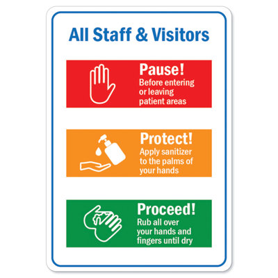 OSHA Notice Sign - Stop Spread of Flu