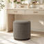 Tabouret d'appoint pivotant rembourré de 48 cm avec couvercle de plateau réversible-653499962