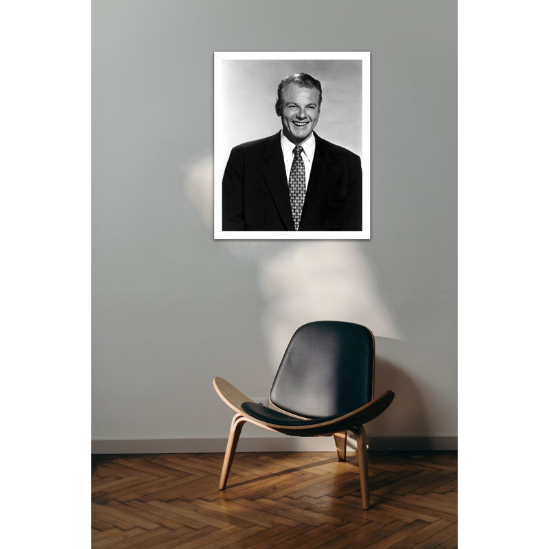 " Portrait Of Smiling Alan Hale Jr. ", 24" H x 20" W
