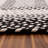 Waterbury Farmhouse Handmade Braided Black & White Area Rug-115176297
