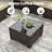 6 Person Outdoor Wicker Furniture Set-1061767448