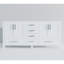 Meuble-lavabo double 72 po - Fermeture en douceur avec 2 armoires, 6 tiroirs et 1 tablette ouverte-1513151777