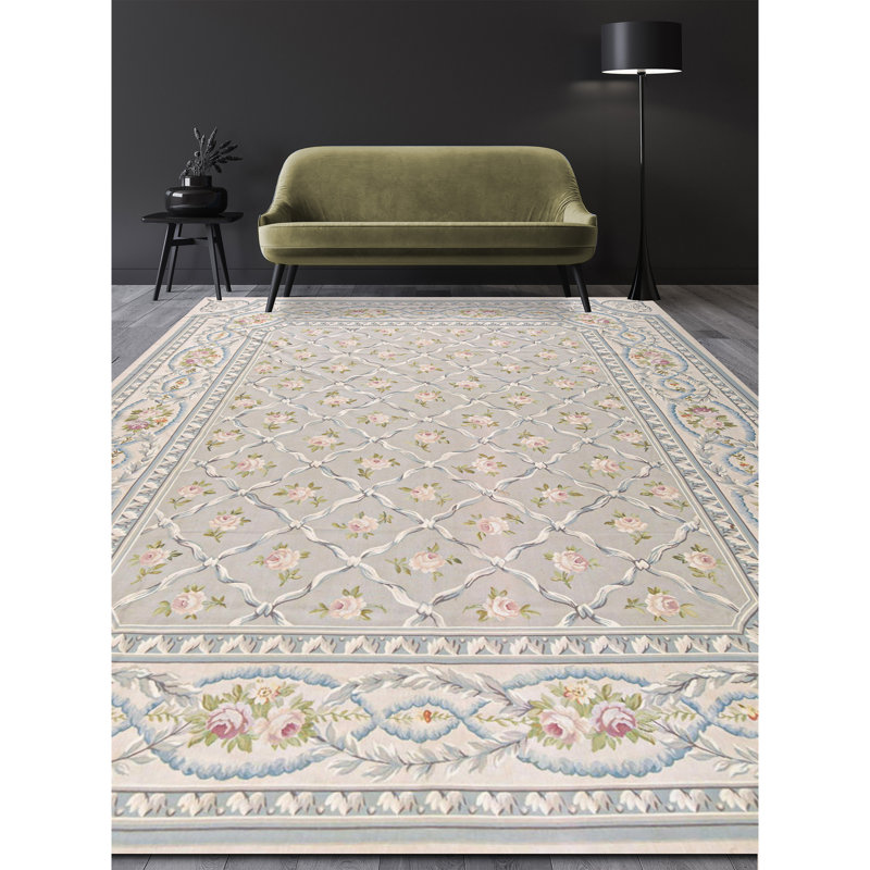 Hand Knotted Wool Oriental Area Rug