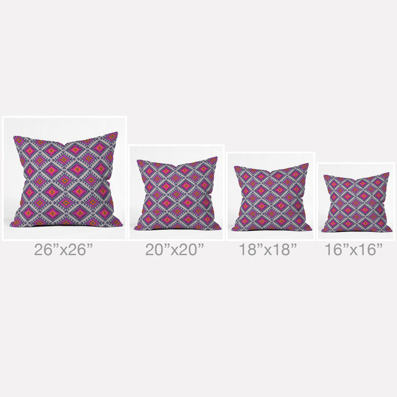 Coussin en shakami vif holli zollinger, 18 po x 18 po