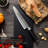 Wingbo 8'' Hollow Edge Chef's Knife