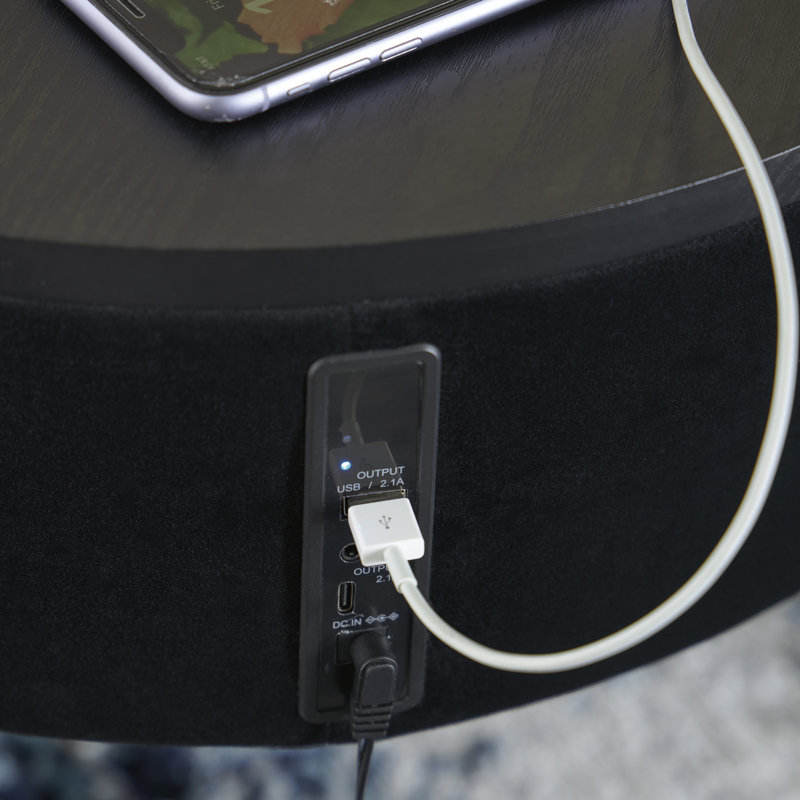Seishi Accent Table With Speaker