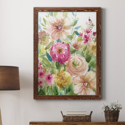" Jardin De Fleurs " Painting Print