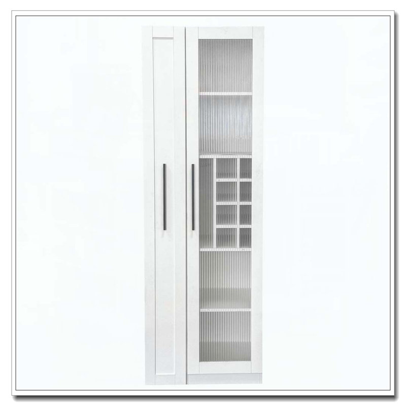 Organisateur de garde-manger avec tablettes coulissantes
