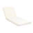 / Chaise Lounge Lumbar Resting Cushion - Water-, 27.75W X 76.06D 3.88H, Cream, Foam Filled Outdoor Shoulder