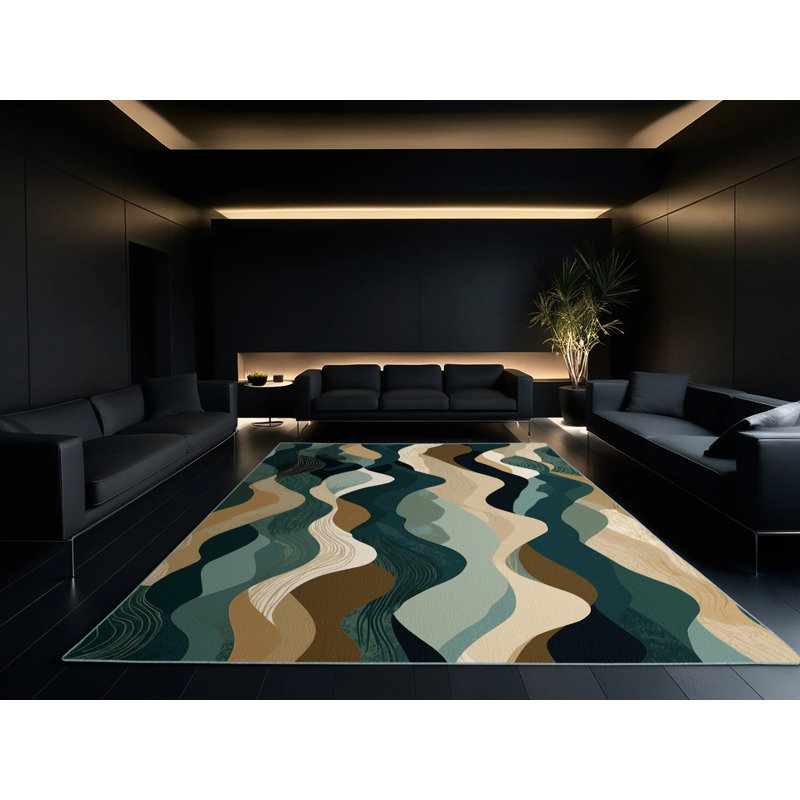 Stellar Serenity Rug, Round 7'