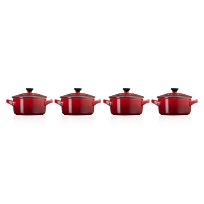 4er-Set Mini Cocottes aus Steinzeug