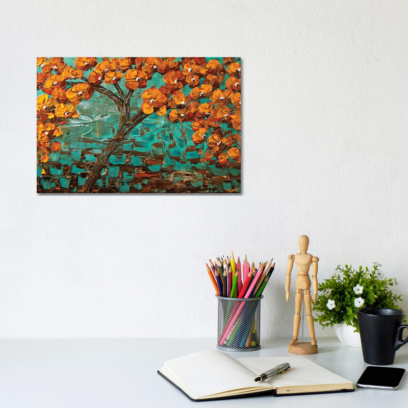 Tree Of Life by Osnat Tzadok - Print on Canvas, No Framed, 66.04 cm H x 45.72 cm W x 1.91 cm D