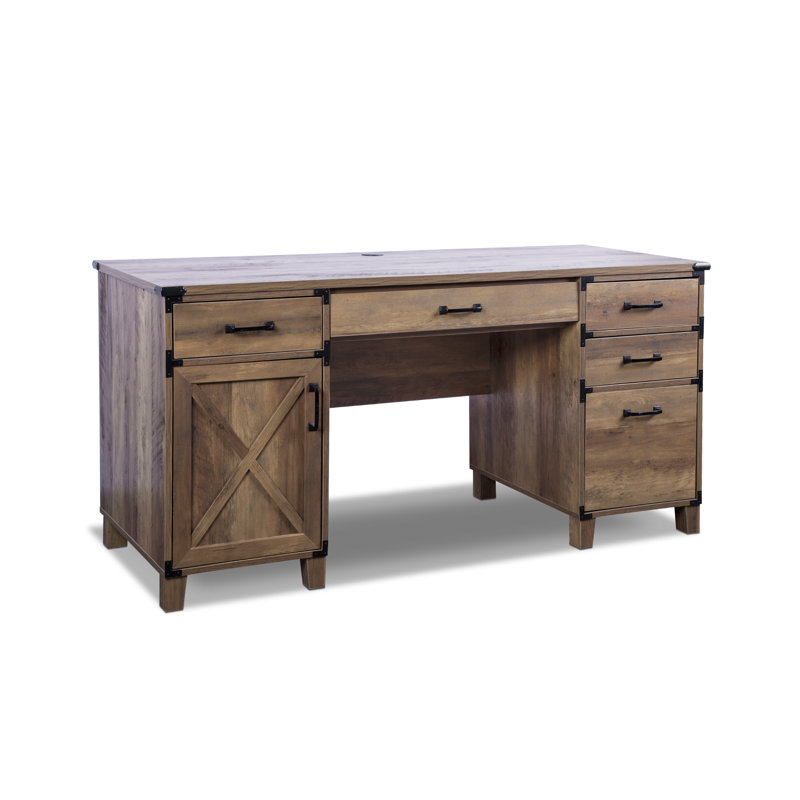 Kelch 59'' Farmhouse Executive Computer Desk