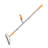 ErgieShovel 16-Tine Strain Reducing Steel Bow Rake with 54-Inch Steel Shaft