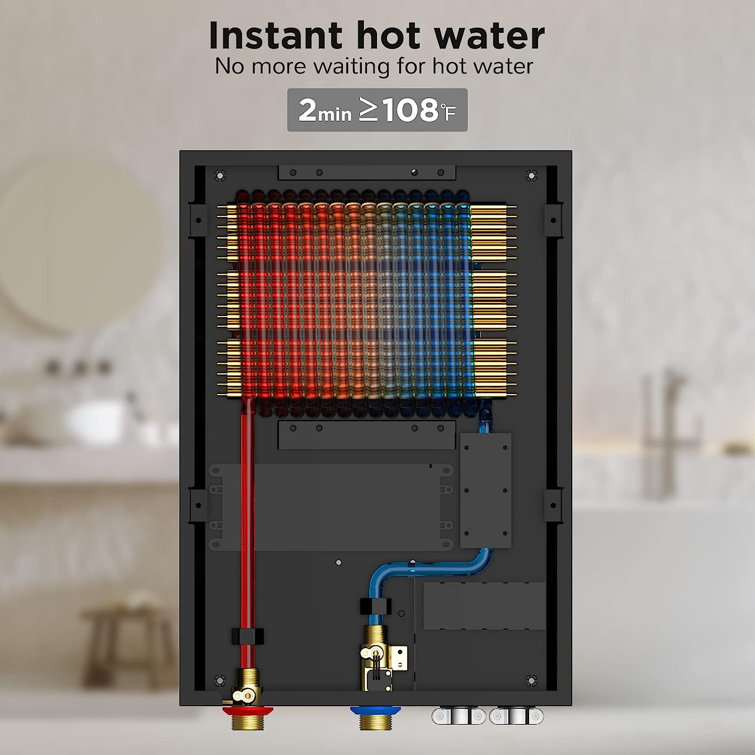 Airthereal 240 Volt Electric Tankless Water Heater | Wayfair