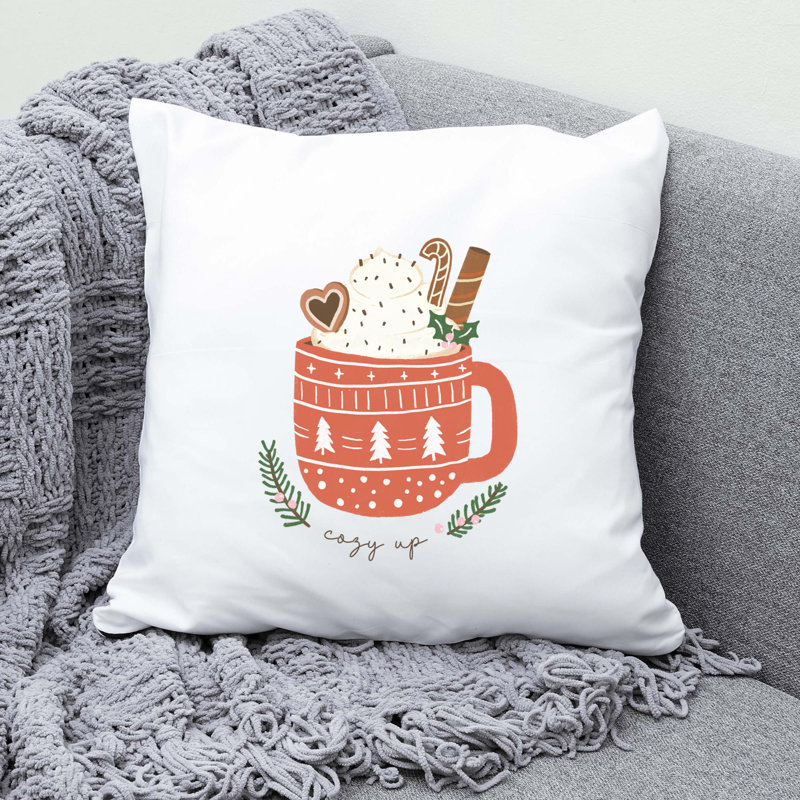 _5 Polyester Throw Pillow, 20" x 20"